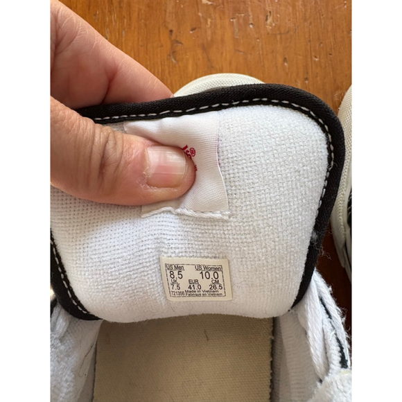 Vans Knu Skool Skate Shoes Sneakers mens Size 8.5 - Picture 5 of 6